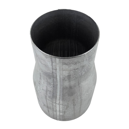 Heavy Duty Mfg Reducer, Exhaust Pipe, Tail Pipe, Od / Od, Aluminized, 5 In. Od, 4 In. Od, 6 In. Lng 29B-540A